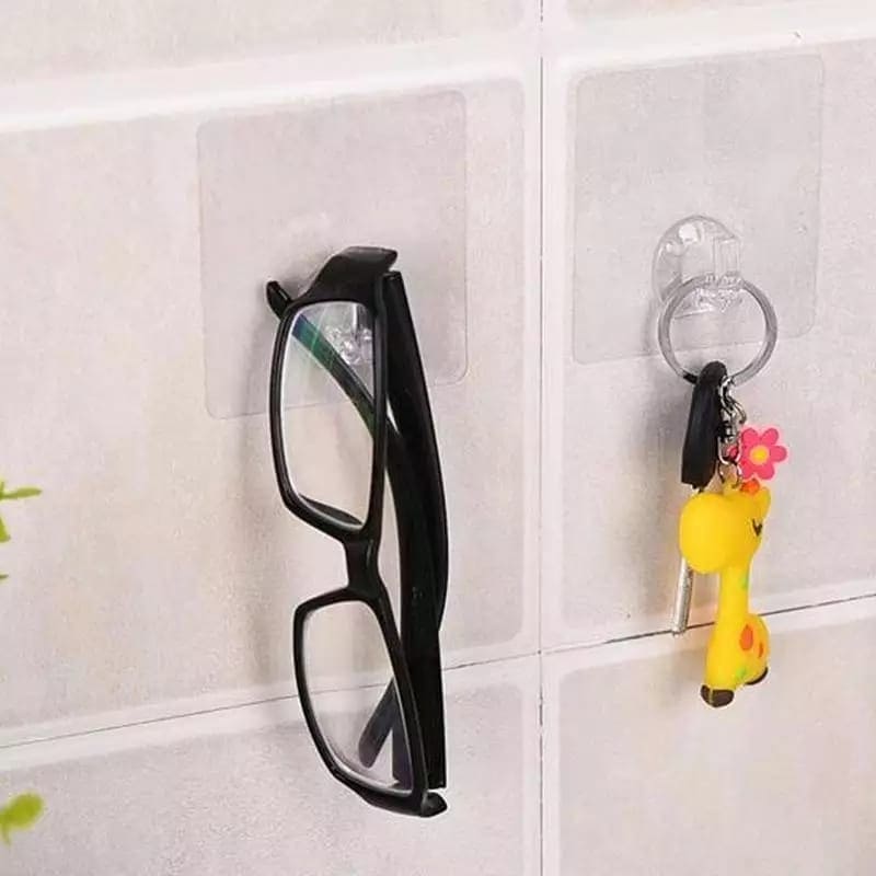 Transparent Wall Hanger, Punch-free Invisible Wall Hook, Strong Adhesive Seamless Wall Hooks Transparent Wall Hanger, Punch-free Invisible Wall Hook, Strong Adhesive Seamless Wall Hooks